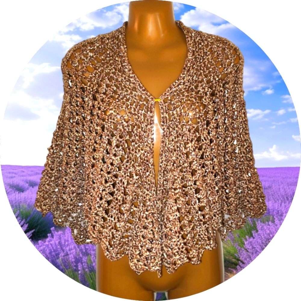 Handmade Crochet Shawl Serong Beachwear